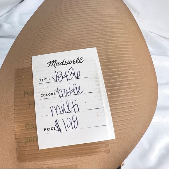 MADEWELL The Regan Boot in Leopard Calf Hair Ankle Boots Size 7 NWT - Picture 8 of 11